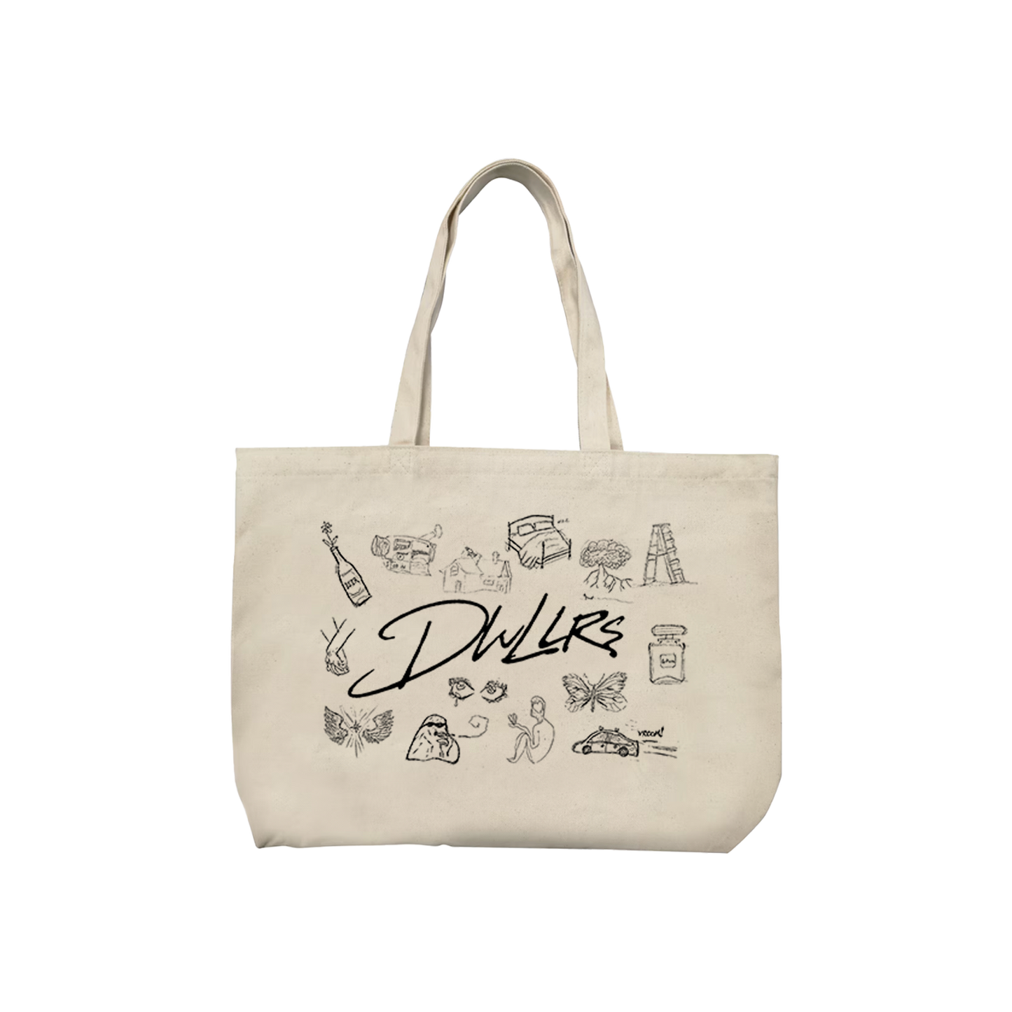 DWLLRS Symbols Tote Bag